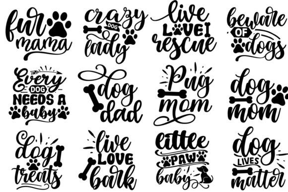 Dog Svg Bundle, Dog Svg Design