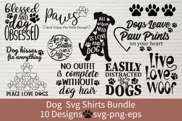 Dog Svg Shirts Bundle Review
