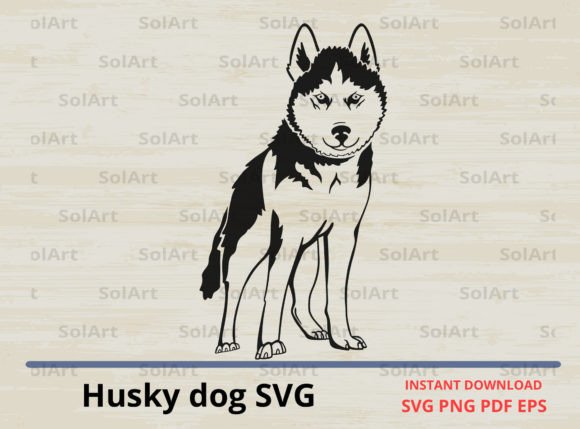 Husky Dog SVG Review for Embroidery Designers