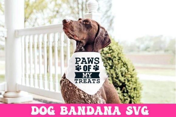 Paws of My Treats - Easter Dog SVG