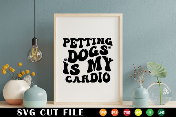 Petting Dogs is My Cardio: Retro Dog SVG Review