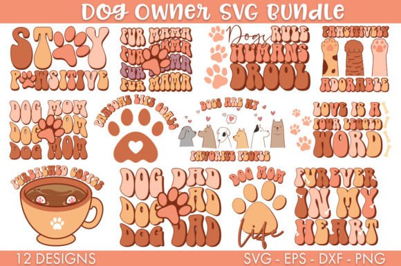 Retro Dog SVG Bundle PNG Cut File: A Designer's Hands-On Review